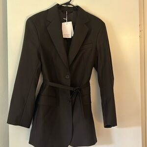 NWT & Other Stories tie waist blazer